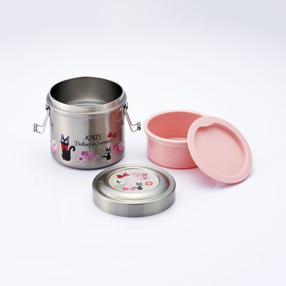 +일본직수입 정품+마녀배달부 키키 항균 진공 보온 도시락 상자 총 용량 600ml - 상세 이미지 2