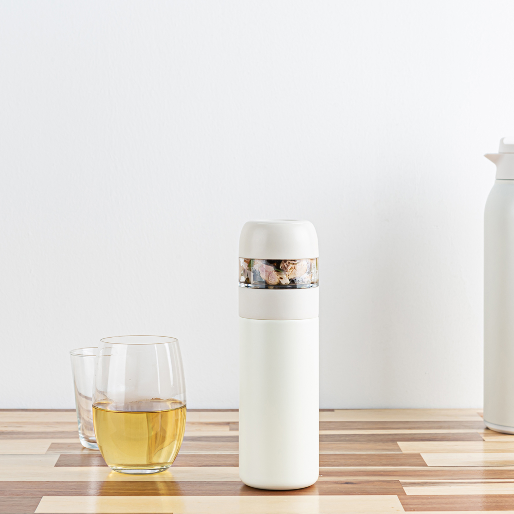 칼딘 클린 티 텀블러 보온보냉 미니 스텐 텀블러 350ml, 아이보리 - 상세 이미지 4