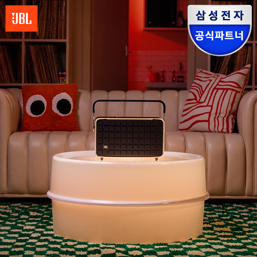 삼성공식파트너 JBL Authentics 300 어센틱 블루투스 스피커 블랙