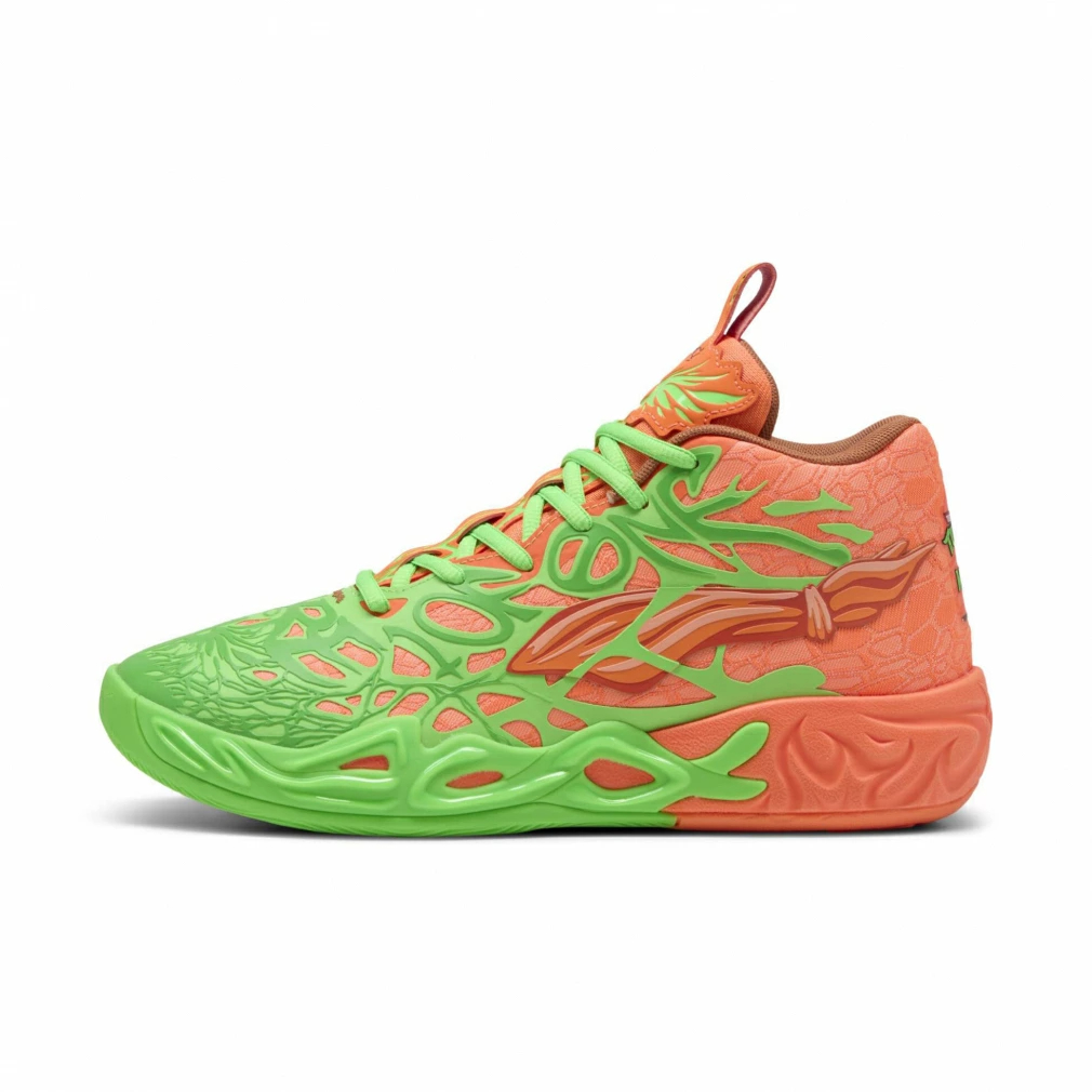 푸마 PUMA X TMNT LM 라멜로 볼 시그니처 모델 농구화 311307 - 상품 이미지