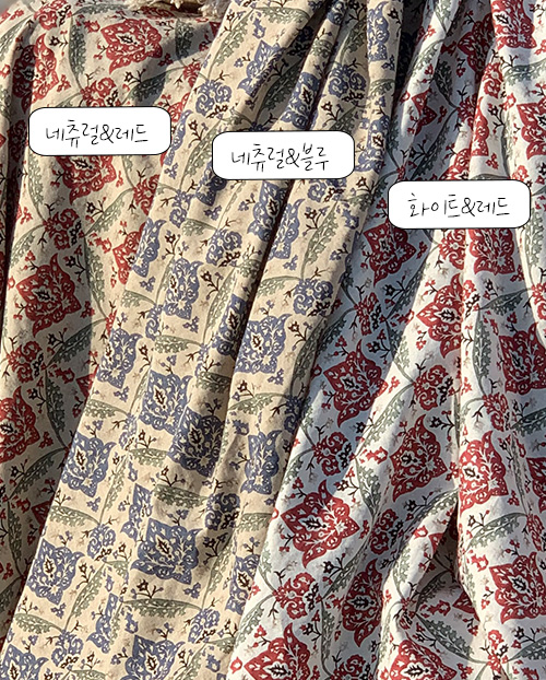 더블유패브릭 카미유 워싱처리 15수 대폭 린넨천 원단 앞치마 커튼 소품 천가게 - 상세 이미지 2