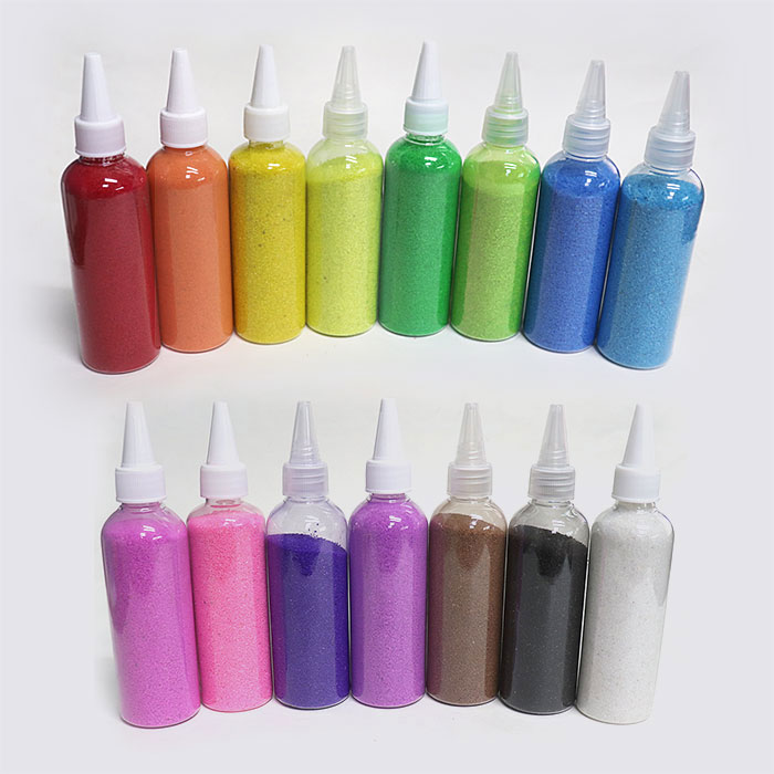색모래 약100ml / 칼라모래 - 상품 이미지