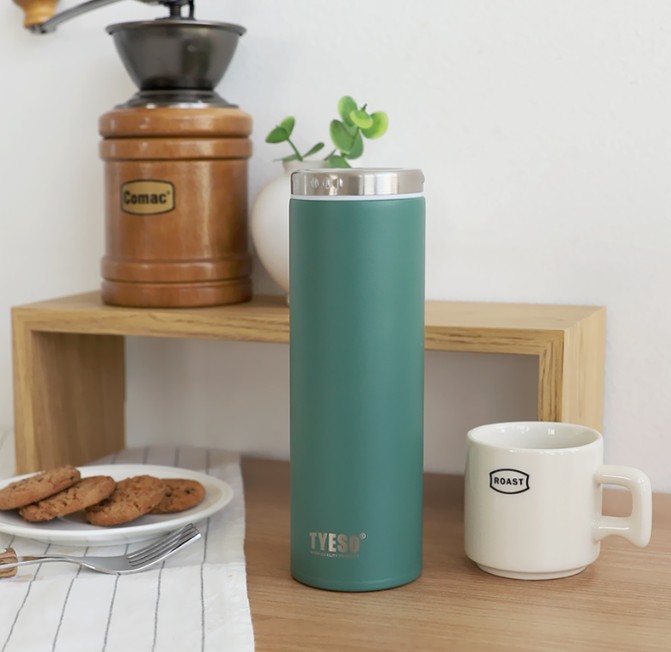 TYESO 타이소 텀블러 러닝 스포츠 테니스 캠핑 초경량 스텐 미니 기념품 300ml - 상세 이미지 2