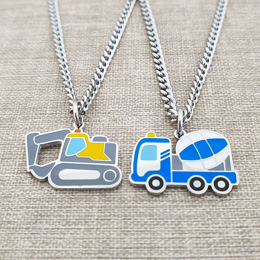 미아방지 목걸이 써지컬 아기 유아 아동 어린이