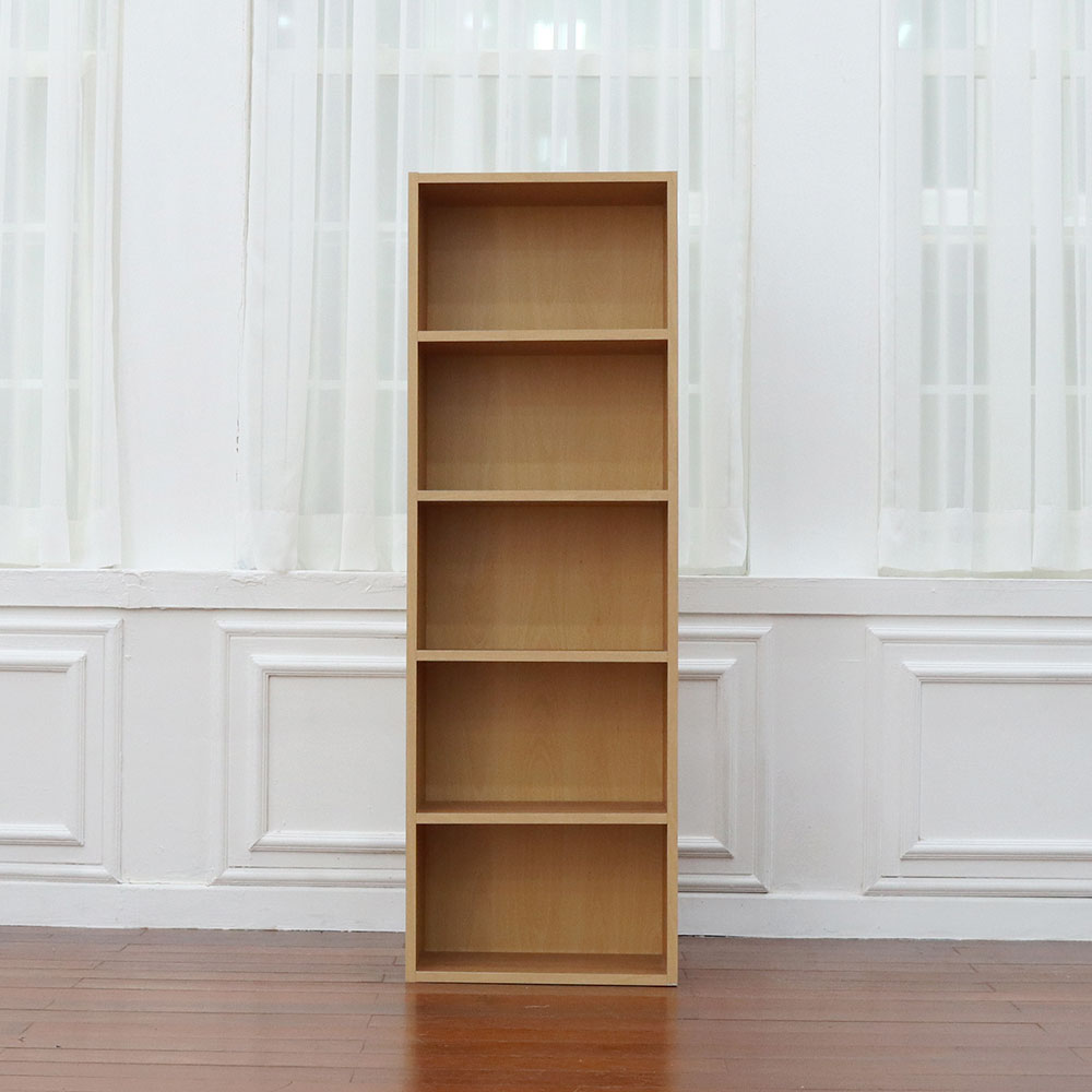 루이스 H1200 책장 400x240x1200mm, 5단, 메이플 - 상세 이미지 2