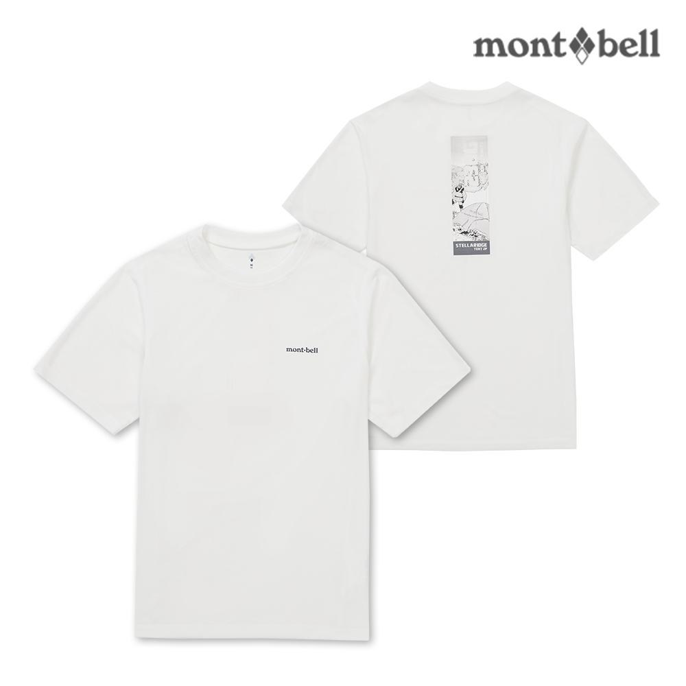 몽벨 공용 631 그래픽 라운드 티셔츠 - 메인 이미지