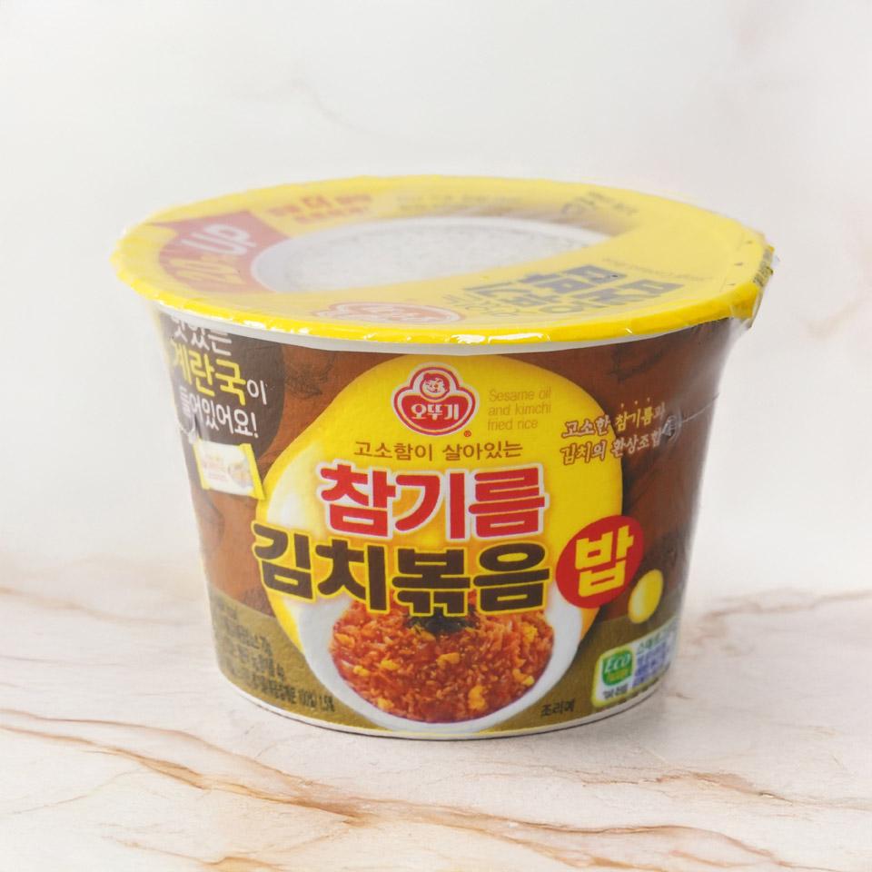 메가마트 오뚜기 참기름 김치볶음밥 컵밥 259g