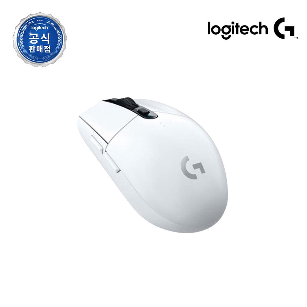 로지텍코리아 공식 G304 Lightspeed 게이밍 마우스 화이트