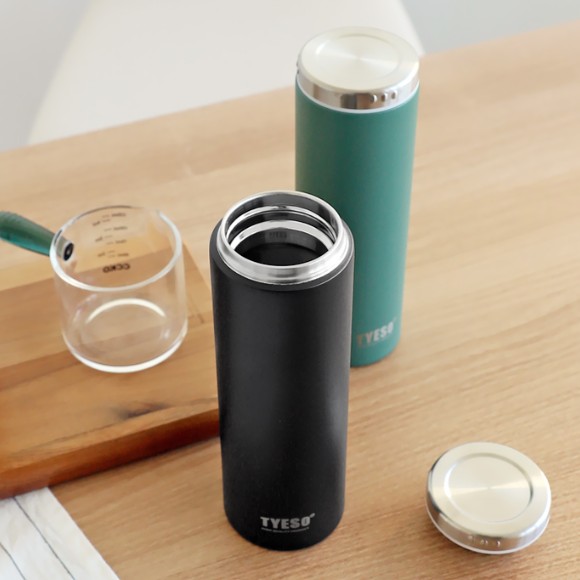 TYESO 타이소 텀블러 러닝 스포츠 테니스 캠핑 초경량 스텐 미니 기념품 300ml - 상세 이미지 3