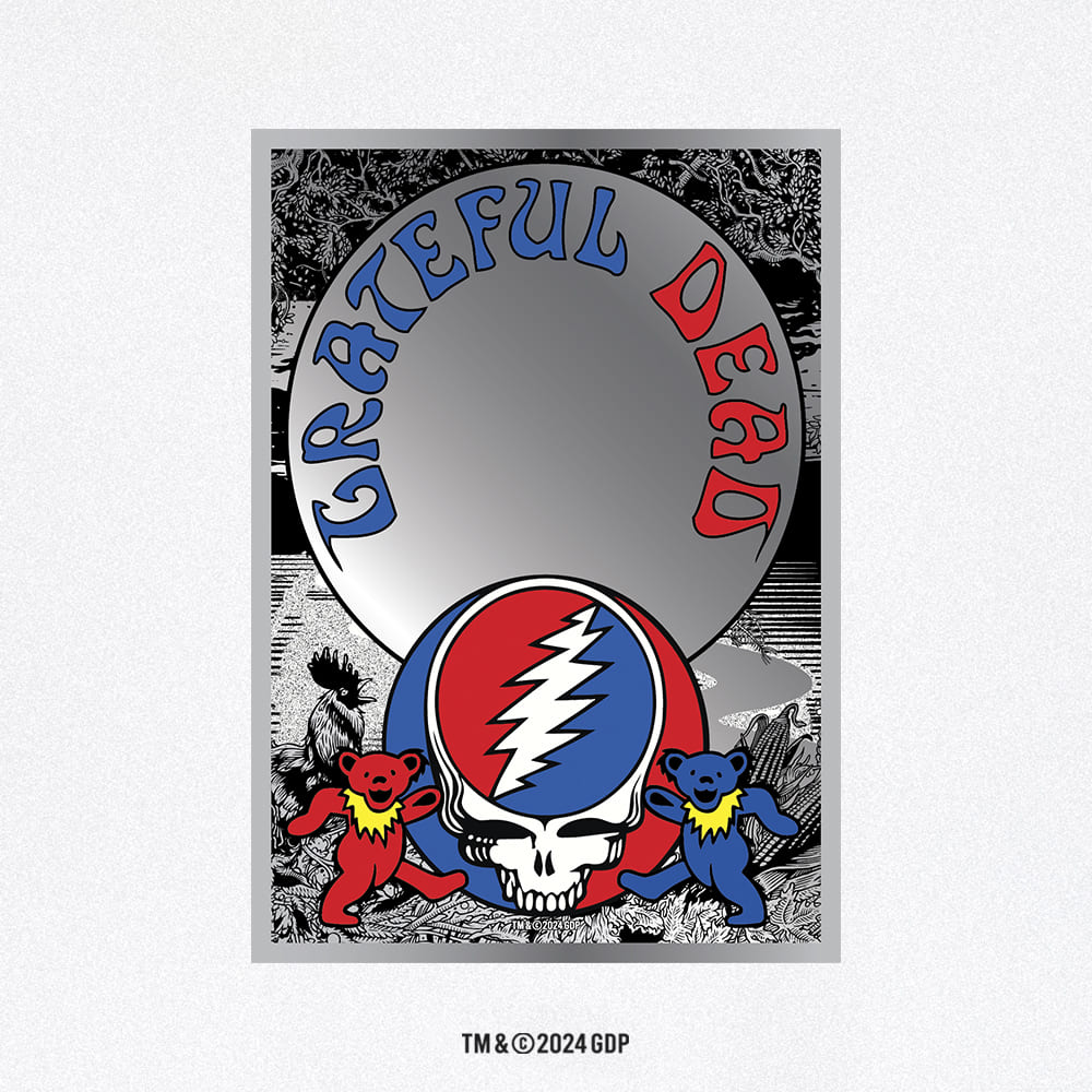노빅딜 빈티지 거울_그레이트풀데드(레드앤블루)(L) - 상품 이미지