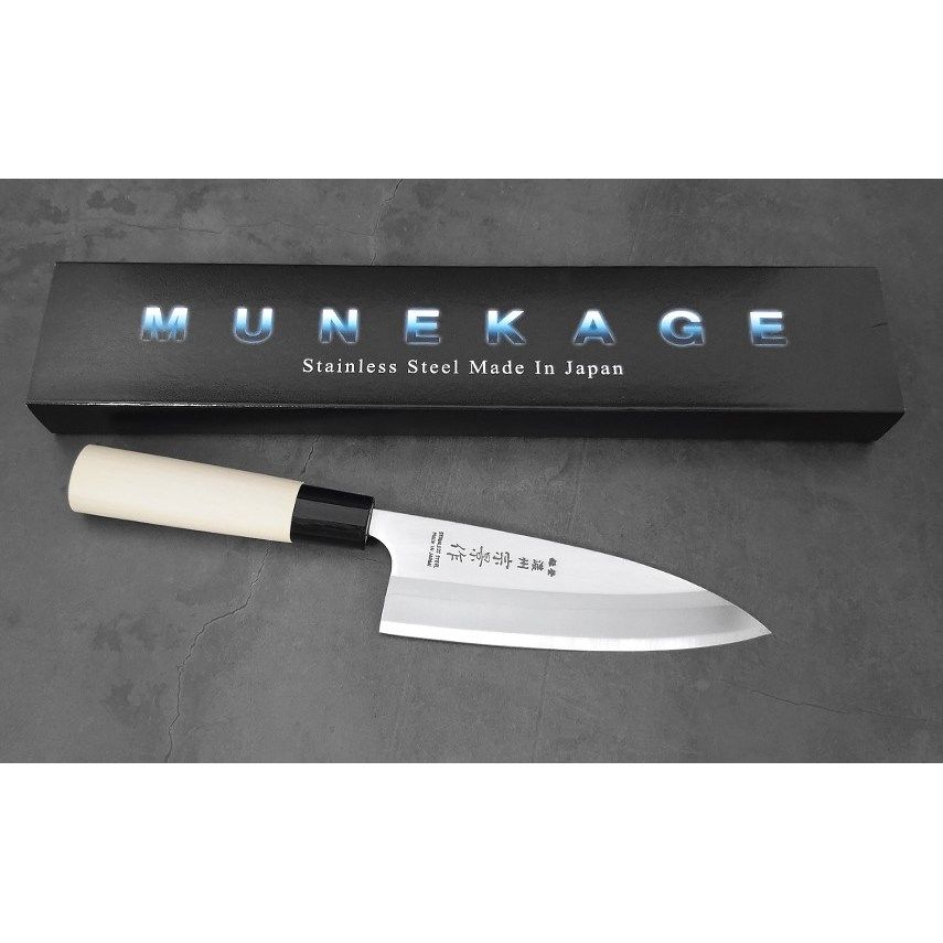 무네카게 데바칼 사시미칼 낚시 회칼 하이 카본 스테인레스