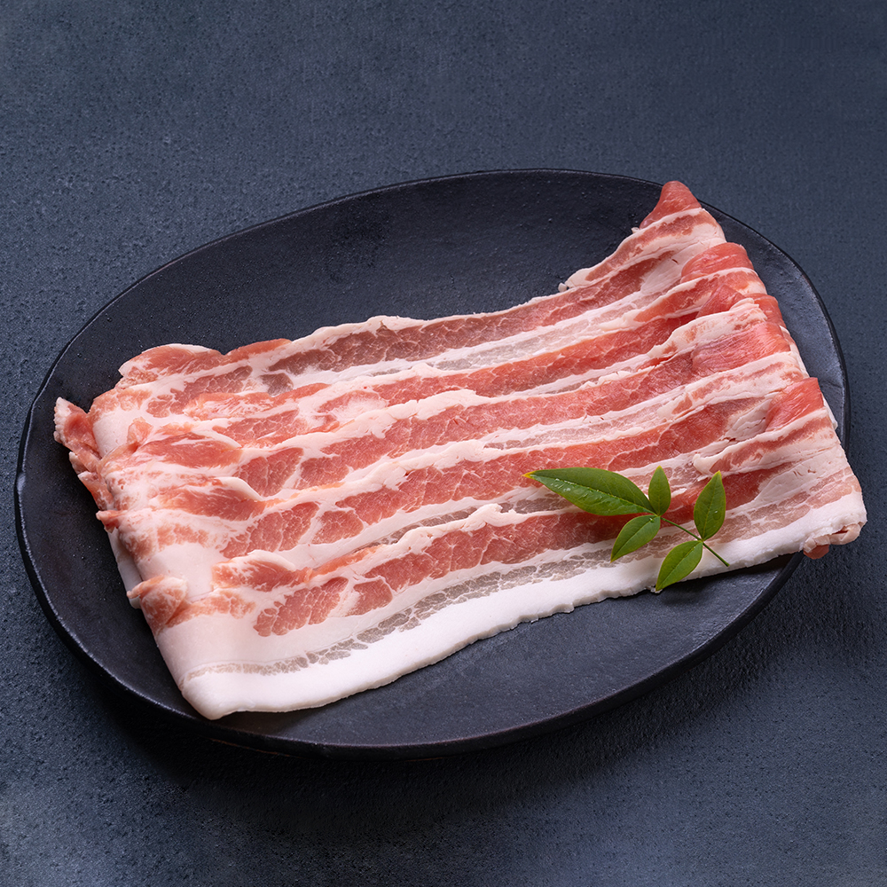 한돈 대패 삼겹살 옛날 냉삼 냉동, 500g, 2개