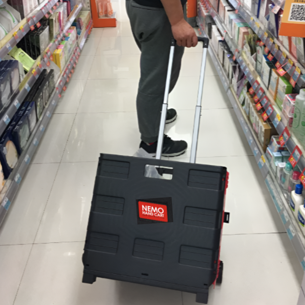 접이식 쇼핑카트 장바구니 캐리어 폴딩카트 구르마 시장 손수레 가정용 핸드카트