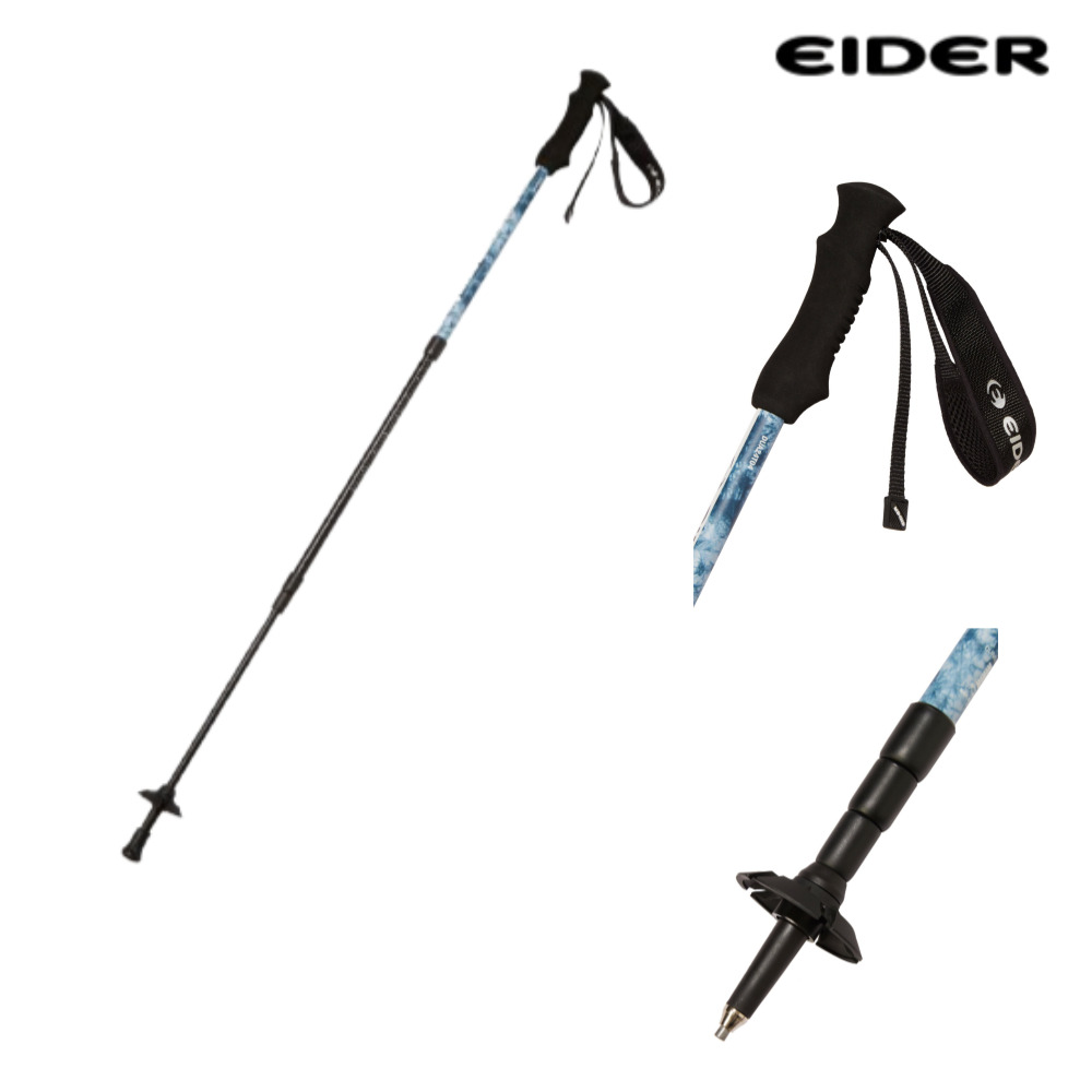 아이더 등산스틱 4단 두랄루민 단 스틱 UA24T04