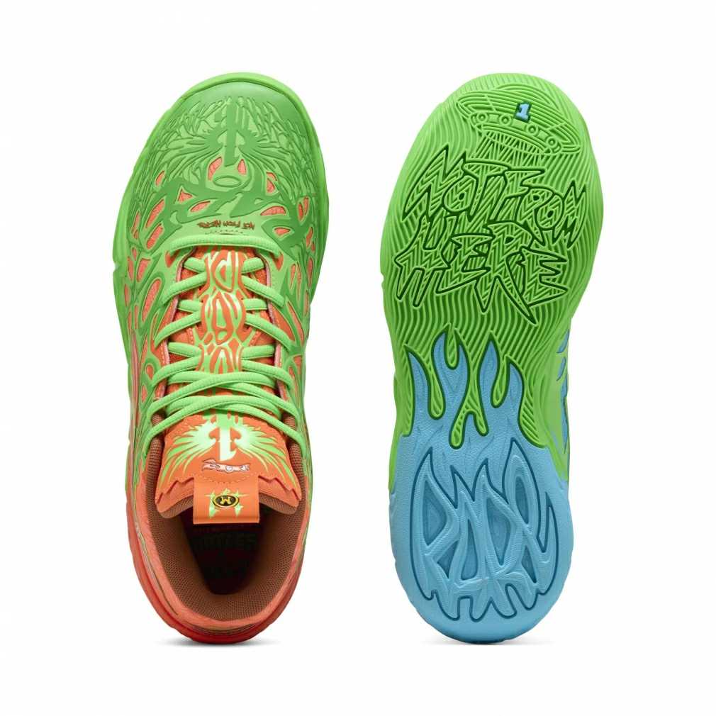 푸마 PUMA X TMNT LM 라멜로 볼 시그니처 모델 농구화 311307 - 상세 이미지 4