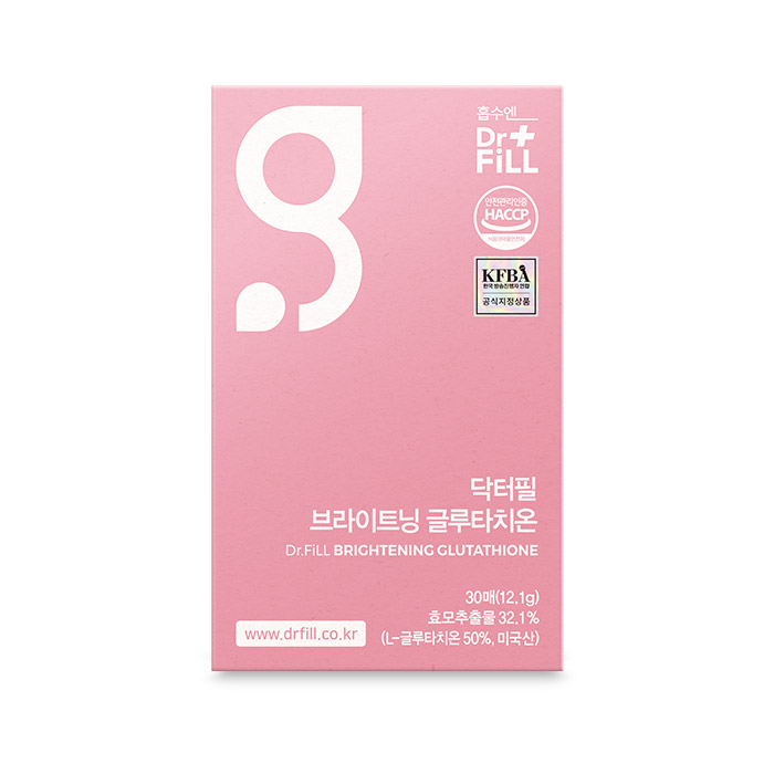 닥터필 브라이트닝 글루타치온 필름 발효 필름형 12종 원료 30매 x 1케이스 - 상품 이미지