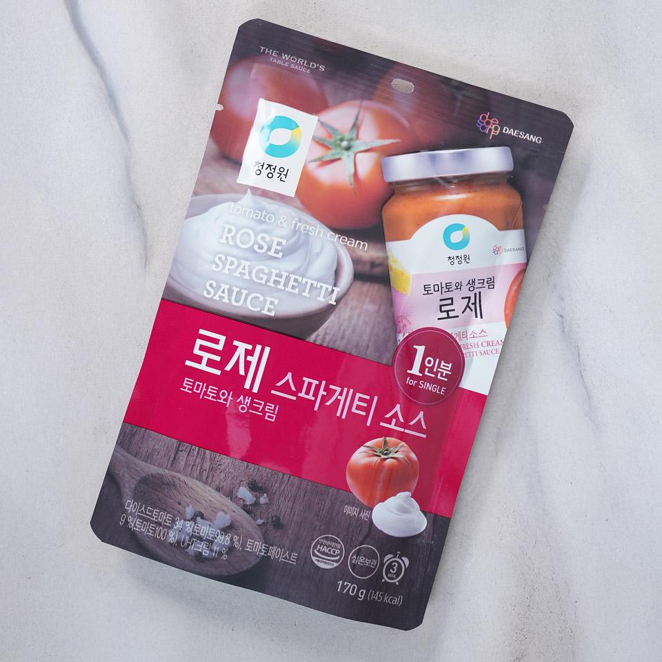 메가마트 대상 청정원 싱글파우치 로제소스 170g - 상세 이미지 2