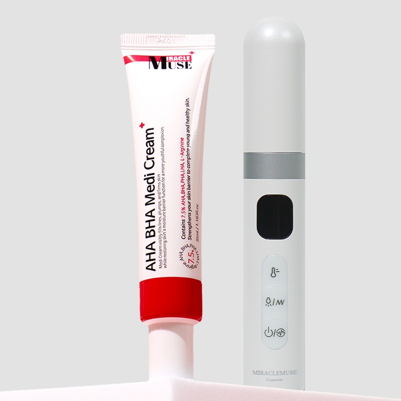미라클뮤즈 고주파 부스터 디바이스 45 g + 아하바하메디크림 - 상품 이미지