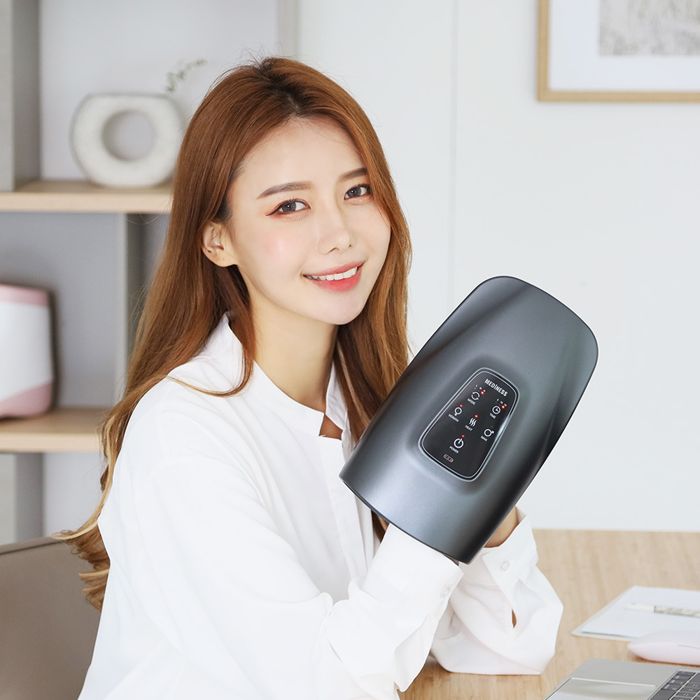 핸드 테라피 무선 온열 손 마사지기 손목 안마기 MD-5602 - 상품 이미지