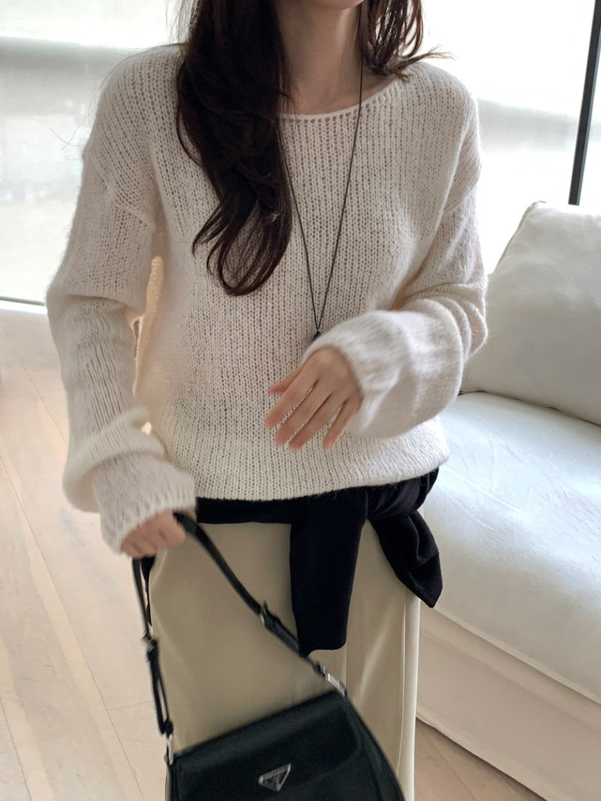 타티아 언발 투핀턱 백슬릿 H라인 롱 스커트 2color 상세 이미지 35