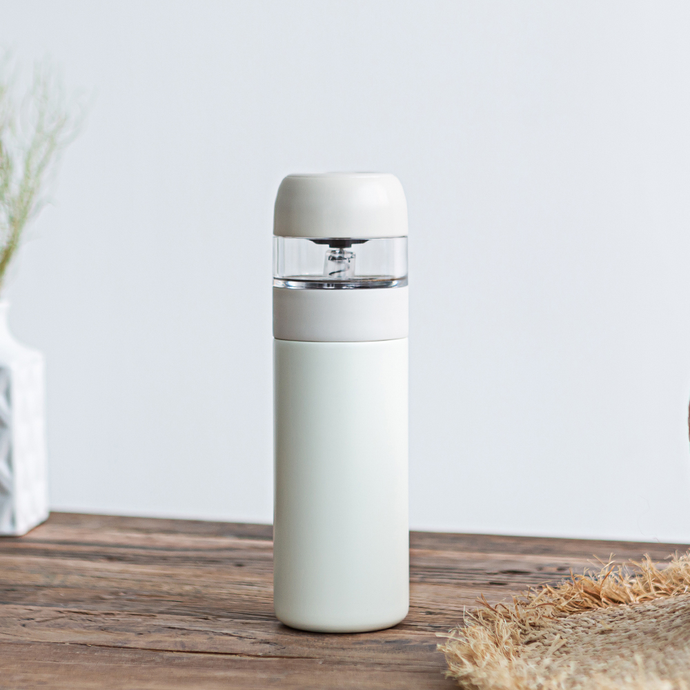 칼딘 클린 티 텀블러 보온보냉 미니 스텐 텀블러 350ml, 아이보리 - 상세 이미지 3