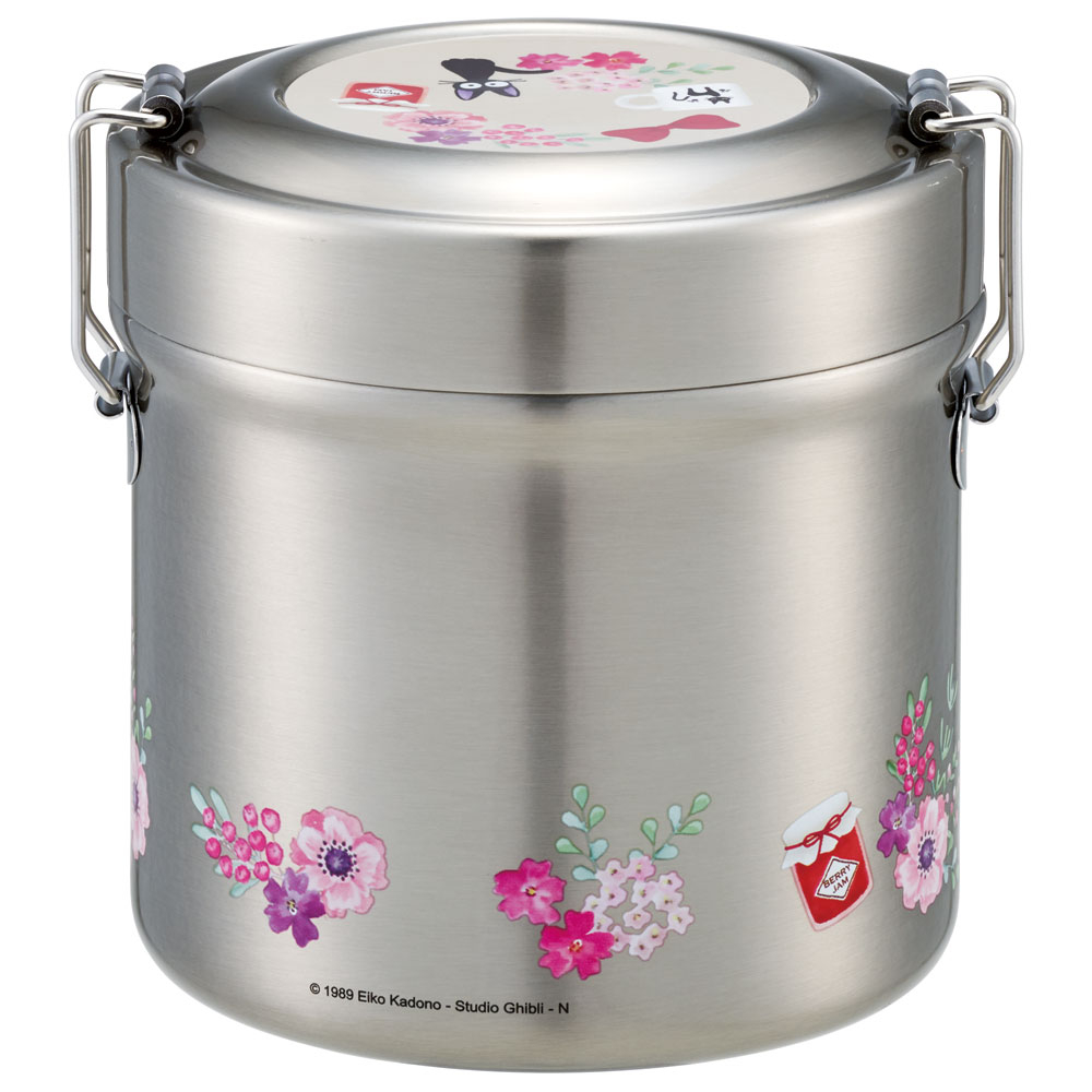 +일본직수입 정품+마녀배달부 키키 항균 진공 보온 도시락 상자 총 용량 600ml - 상세 이미지 4