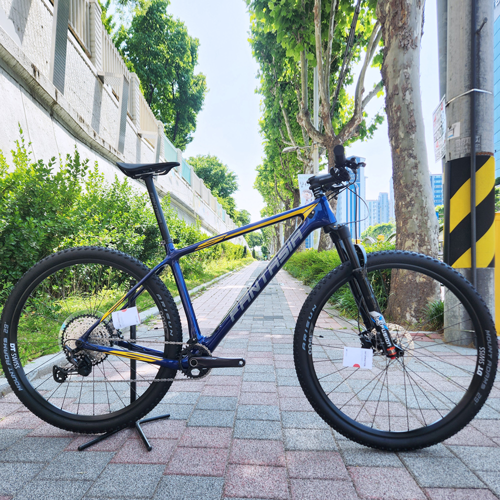 스페셜 판타시아 S29 XT 12단 카본 펄네이비 MTB 자전거 99%조립