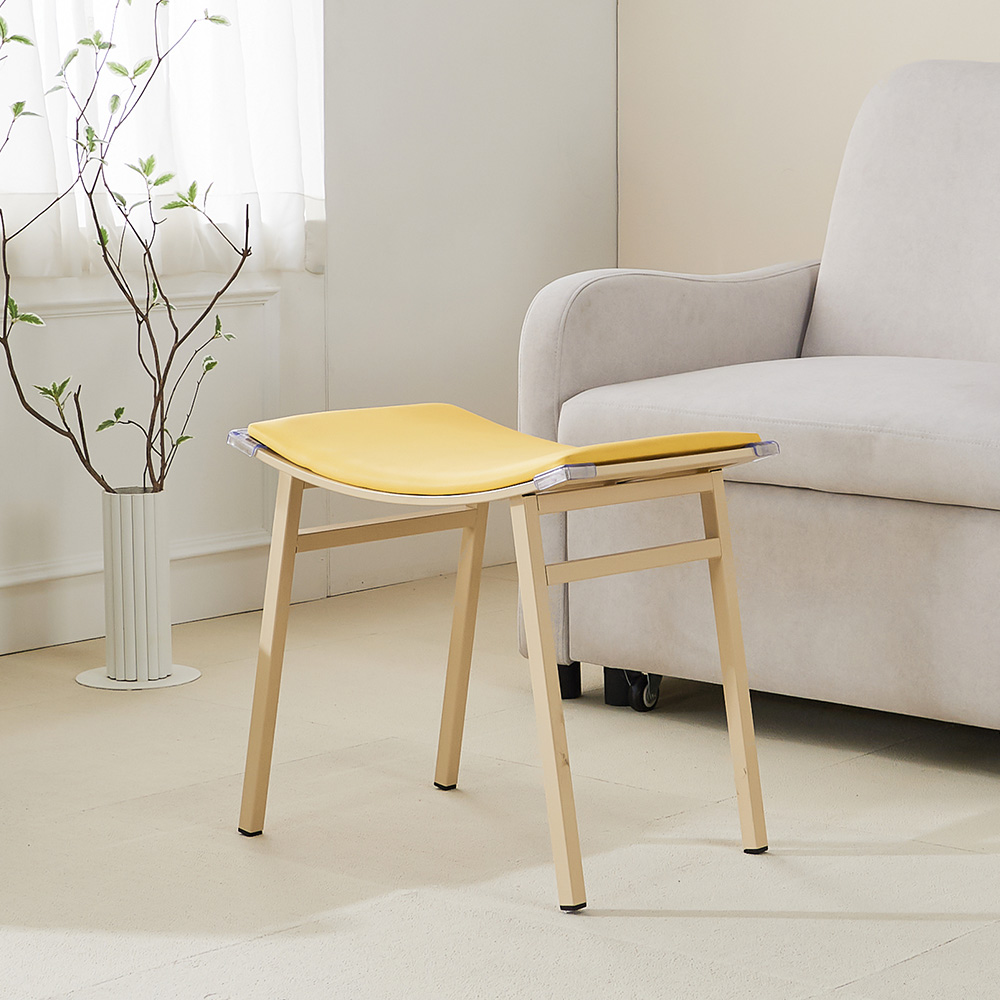 동서가구 니카 라운지 인테리어 스툴 오토만 체어 화장대 의자 소파 발받침 DF925953