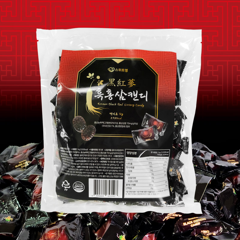 스위트영 흑홍삼 캔디 1kg - 상세 이미지 4