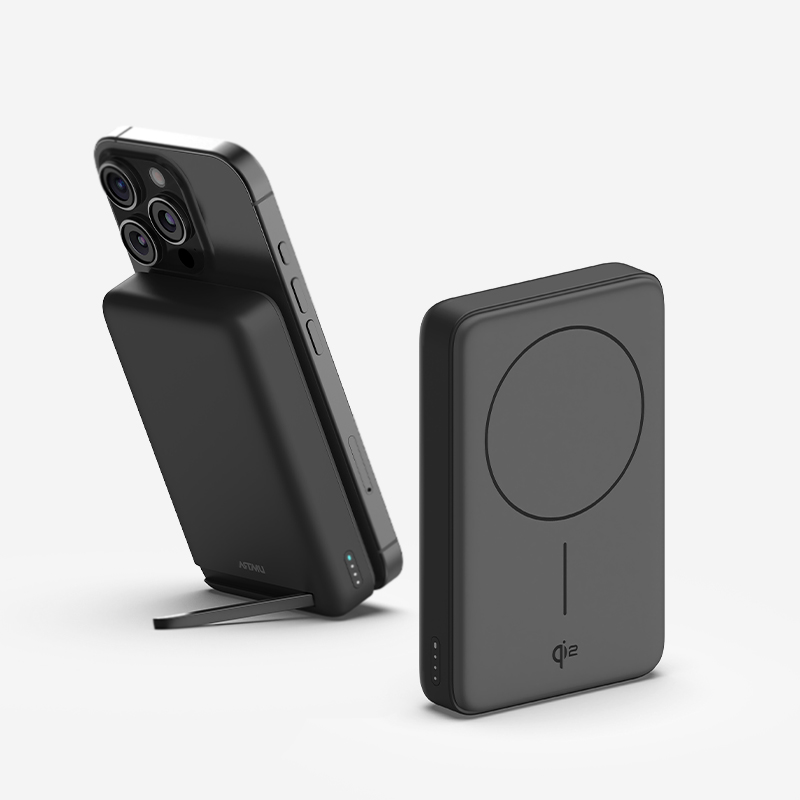 Qi2 15W 맥세이프 초고속 무선 보조배터리 10000mAh QB110 블랙