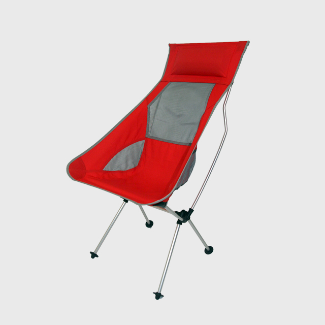 KOOLMAN(쿨맨) NEW 초경량 릴렉스 체어 CH-12 롱, 레드, 1개