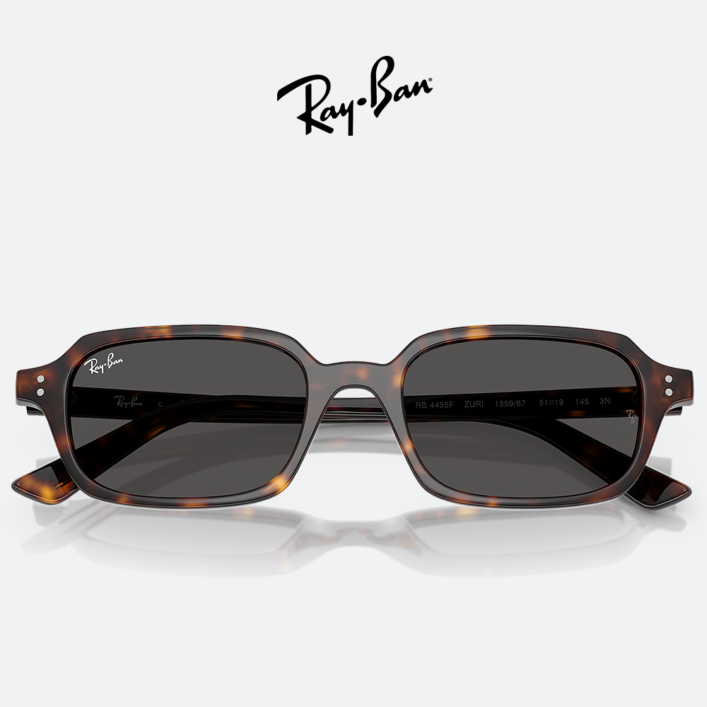 레이벤 선글라스 주리 ZURI RAYBAN 0RB4455F 135987 사각 뿔테 - 상세 이미지 3