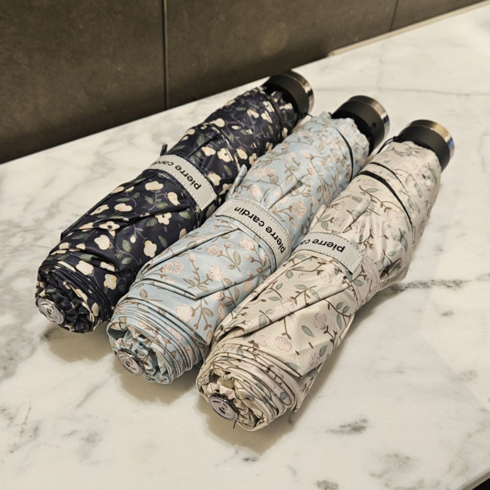 피에르가르뎅 피에르가르뎅 쁘띠플라워 암막양산 초경량 자외선차단 양산 우양산 차단율99%