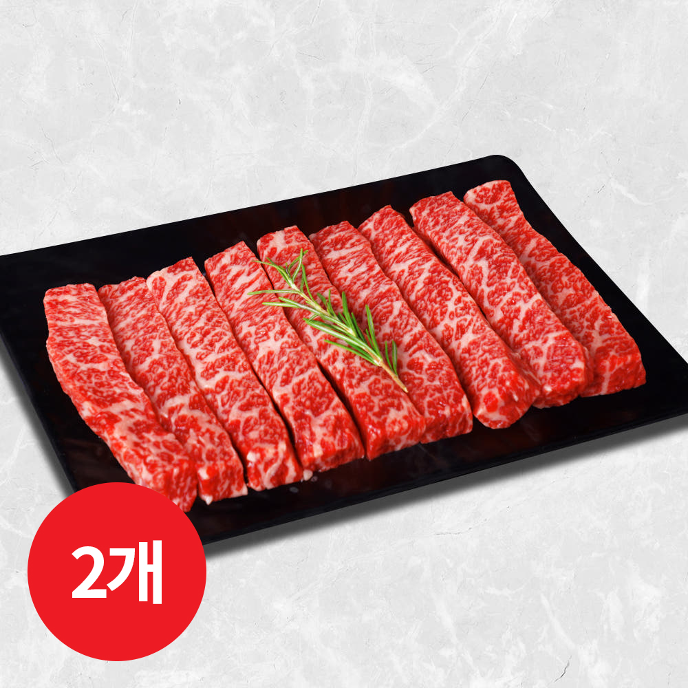 하이마블 와규 냉동 본갈비살 고마블 구이용 호주청정우 소고기 300g, 2개 - 메인 이미지