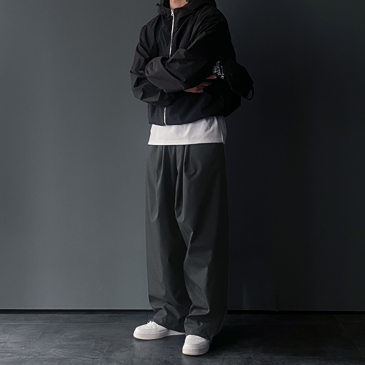 벌룬팬츠 남자바스락팬츠 남자통바지 - 상세 이미지 4