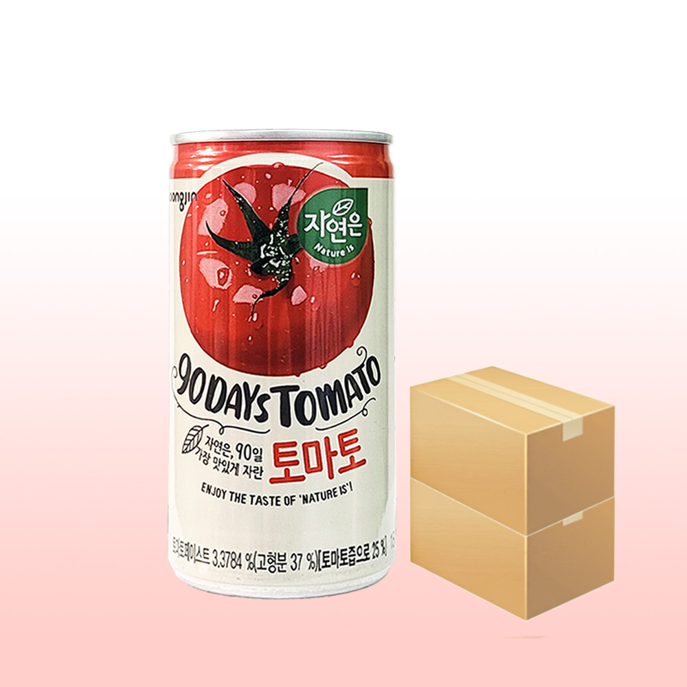 웅진 자연은 내사랑 토마토 180ml X 60캔/과일주스 : 윤창79