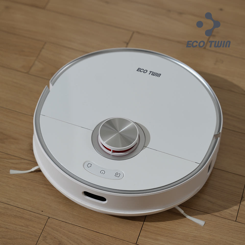 에코트윈 로봇청소기 올인원 물걸레 열풍건조 고온세척 이미지 4
