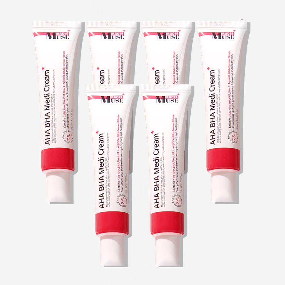미라클뮤즈아하바하메디 크림6개 기미주름 멜라논멜라토닌멜라토닝 색소침착착색 스티바a대체 연고X 저자극임상 - 상세 이미지 4