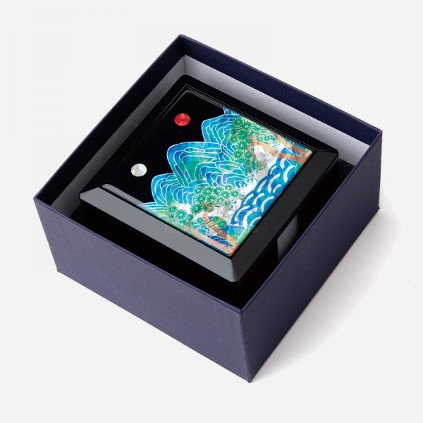 자개함 메모지함 일월오봉도 거래처선물 외국인 바이어 선물