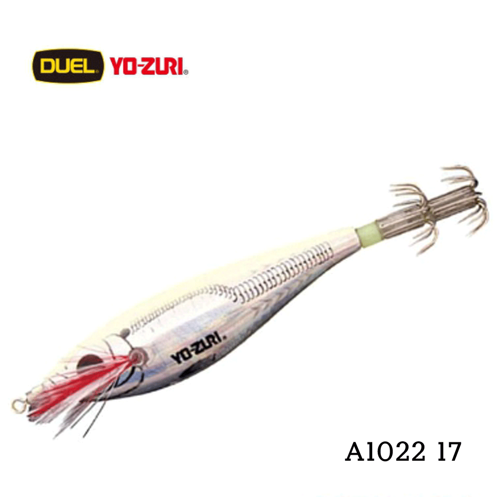 바다루어 요즈리 레이저 갑오징어 수박 고추장 타코 수평 에기 슷테 루어 A1022-17, 10cm(4인치) - 메인 이미지