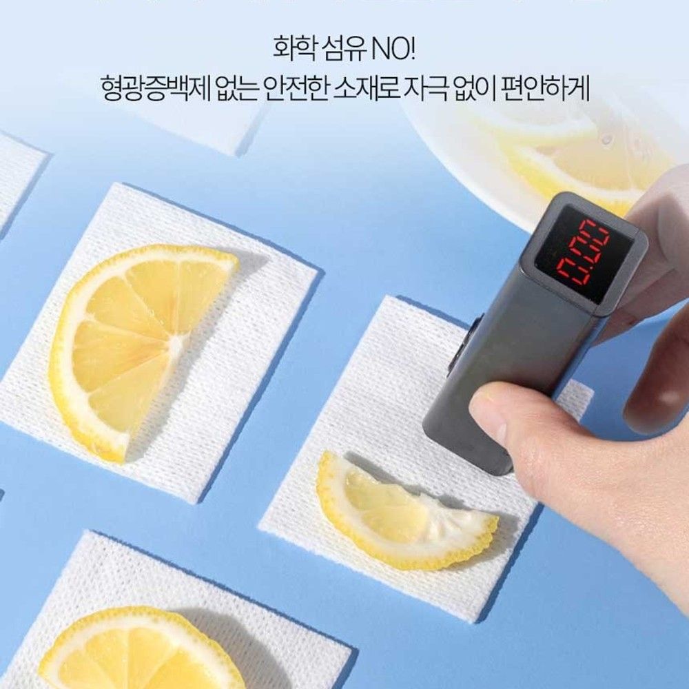 늘어나는 스트레치 화장솜 머미팩 얇은 토너 스킨 패드 식염수팩 솜 거즈 일회용 해면 - 상세 이미지 3
