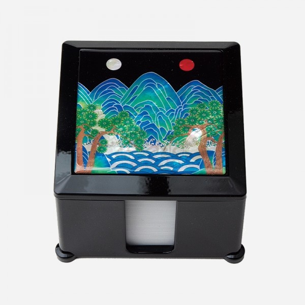 자개함 메모지함 일월오봉도 거래처선물 외국인 바이어 선물