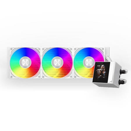 피씨쿨러 PCCOOLER CPS DC360 PRO ARGB DISPLAY 수냉 CPU 쿨러 (화이트)