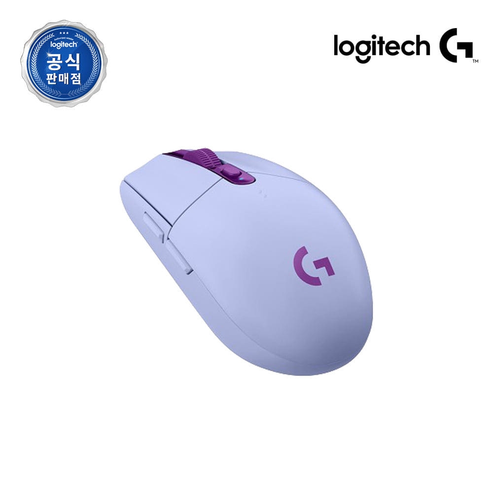 로지텍코리아 공식 G304 Lightspeed 게이밍 마우스 라일락