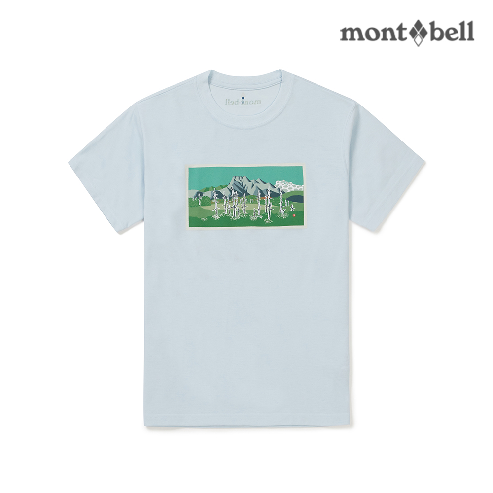 몽벨 공용 위크론 921 라운드 반팔 티셔츠 - 메인 이미지