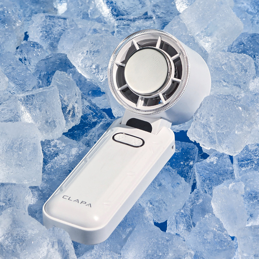 클래파 냉각 휴대용 선풍기 미니 손풍기 핸디 손선풍기