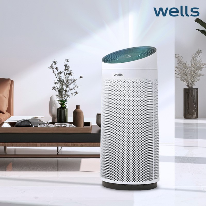 웰스 토네이도 공기청정기 에너지효율 1등급 무료배송 리퍼 ANS734CWA