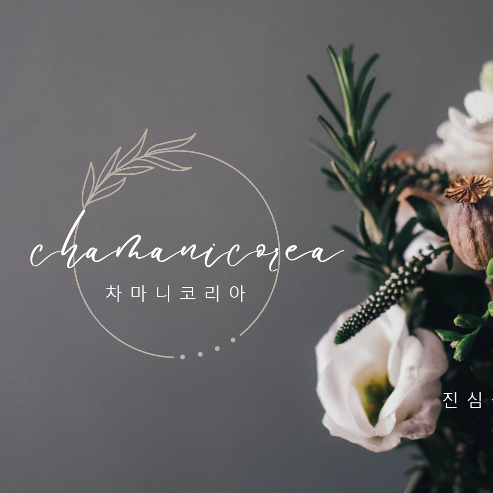 차마니코리아 스토어 로고