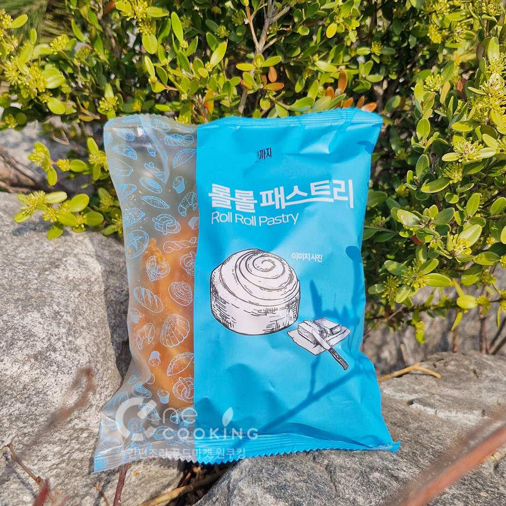 몽블랑 빵 80g 롤롤 페스츄리 카페 디저트 간식 개별 포장 - 상품 이미지