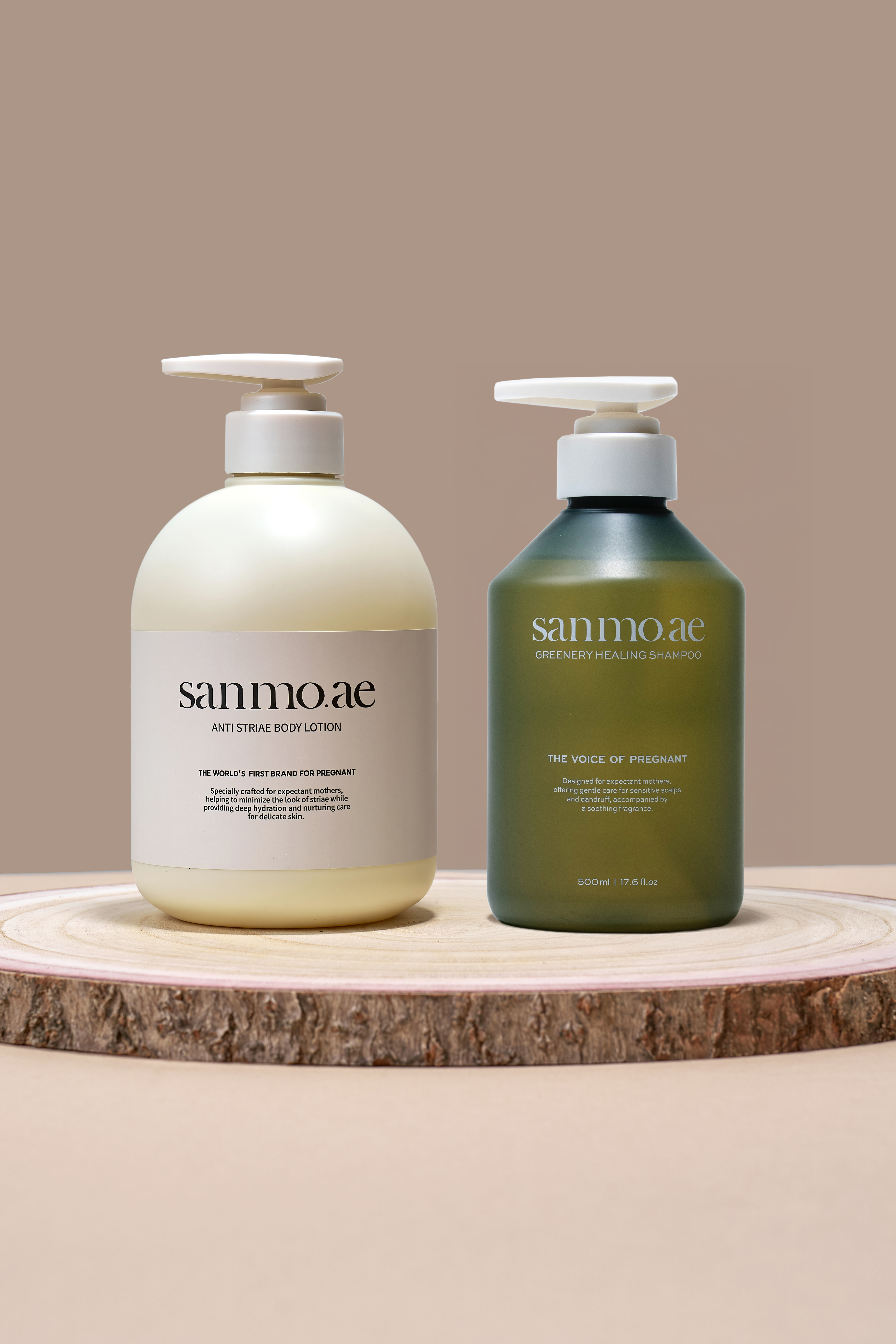 산모애 임산부 안티 스트라이 리페어 로션 샴푸 세트 750+500 임신 출산 산모 화장품 선물 바디오일